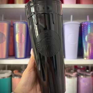 Halloween Black Drip Slime Starbucks Tumbler